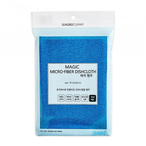 Кухонное полотенце Magic Microfiber Dishcloth (32 см х 65 см), Sungbo Cleamy 1 шт.