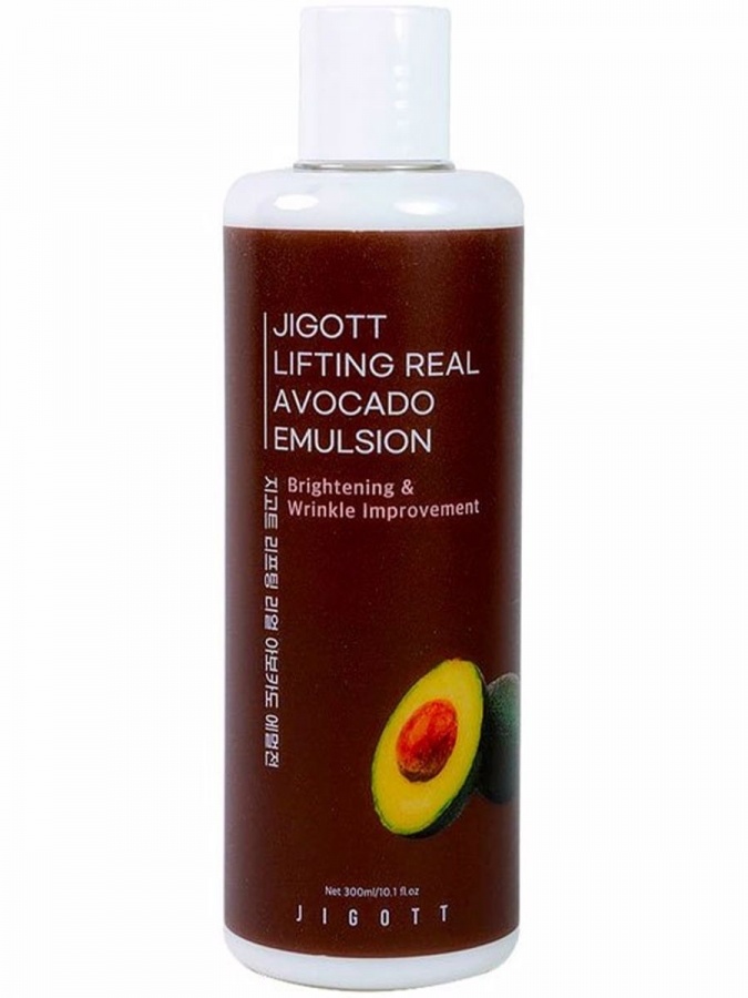 Эмульсия-лифтинг с авокадо Lifting Real Avocado Emulsion, Jigott, 300 мл