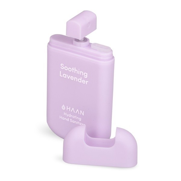 Очищающий и увлажняющий спрей для рук Прованская лаванда Hand Sanitizer Soothing Lavender, Haan 30 мл