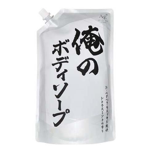 Освежающий мужской гель для душа с цитрусовым ароматом Pure Body, Mitsuei, 840 мл (мягкая упаковка)