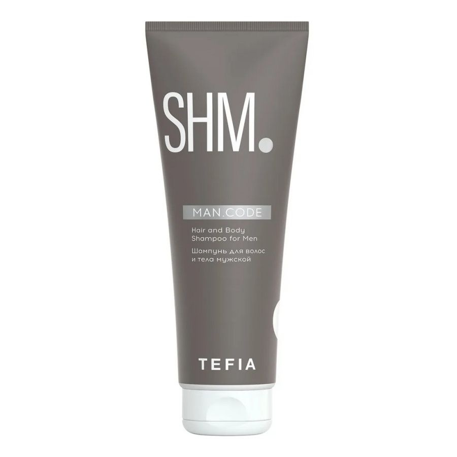 Шампунь для волос и тела мужской Hair and Body Shampoo for Men,  Man.Code, TEFIA, 285 мл