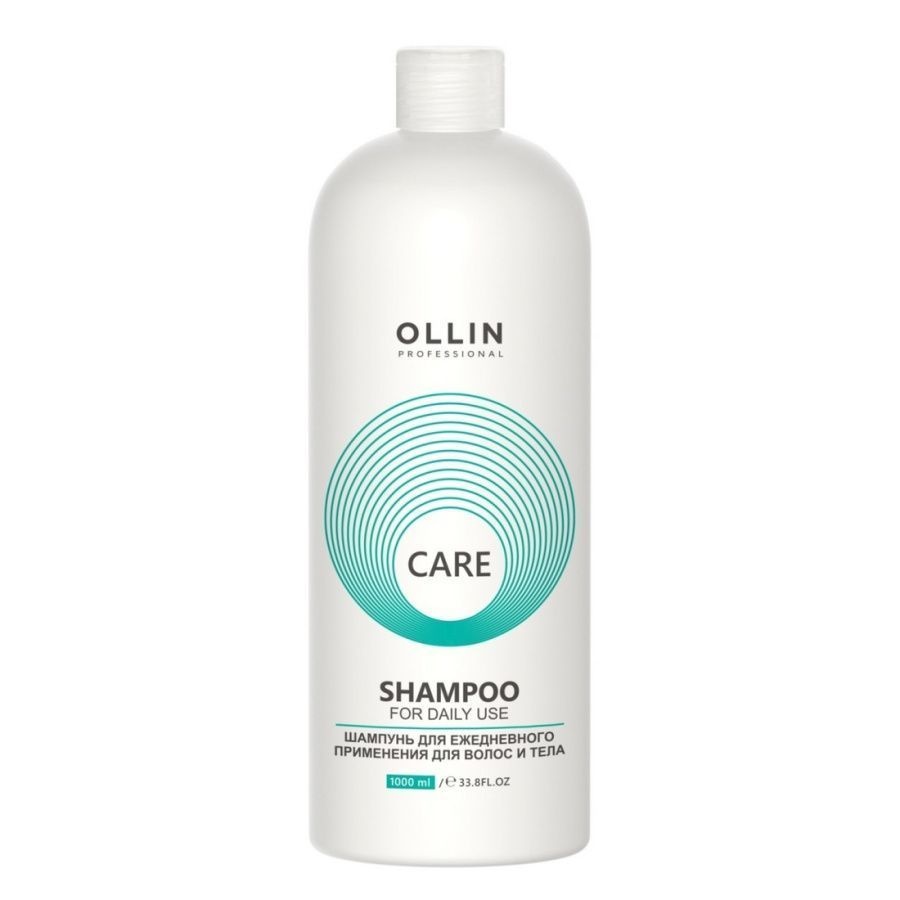 Шампунь для ежедневного применения для волос и тела Care, Ollin, 1000 мл
