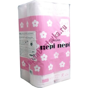 Ароматизированная двухслойная туалетная бумага Nepi Nepi, NEPIA  25 м х 12