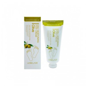Крем для ног увлажняющий с экстрактом оливы Daily Moisturizing Olive Foot Cream, LEBELAGE   100 мл
