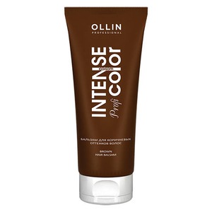 Оллин Професионал Бальзам для коричневых оттенков волос Brown hair balsam, Ollin Professional 200 мл