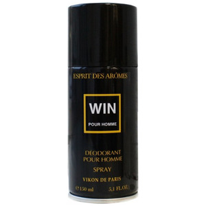 Дезодорант аэрозольный парфюмированный для мужчин, Победитель Vikon De Paris Win Pour Homme, Новая Заря 150 мл