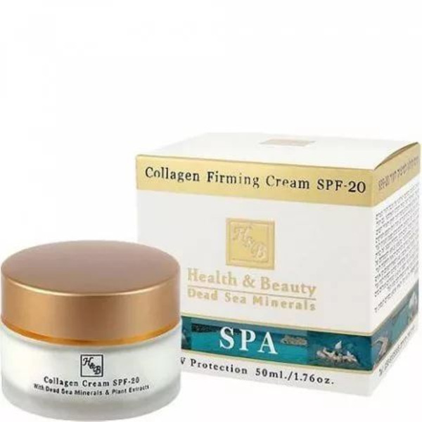 Коллагеновый укрепляющий дневной крем с фактором SPF 20 Collagen firming cream, Health Beauty 50 мл