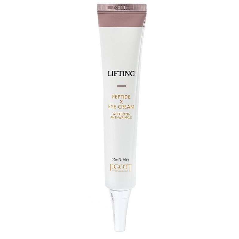 Подтягивающий крем для век с пептидами, Lifting Peptide Eye Cream, Jigott, 50 мл 