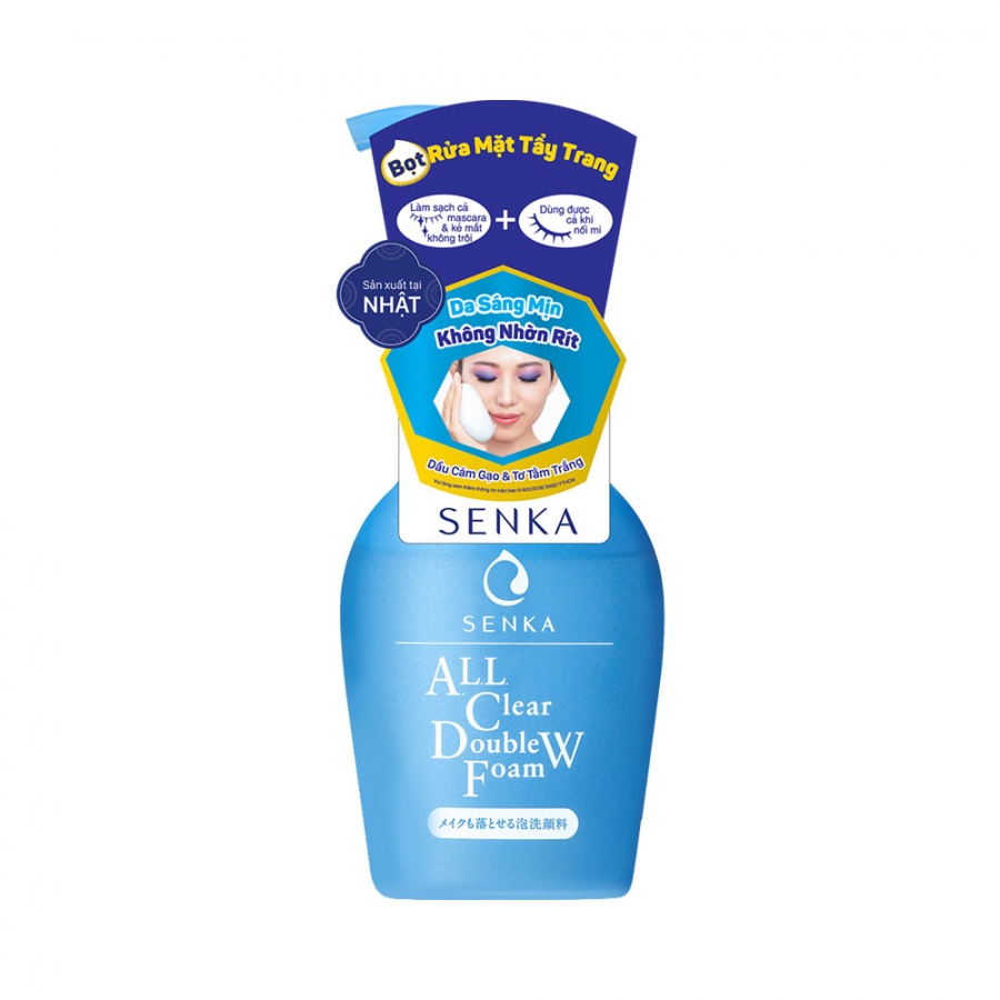 Мусс для умывания и снятия макияжа, All Clear, SENKA, SHISEIDO, 150 мл