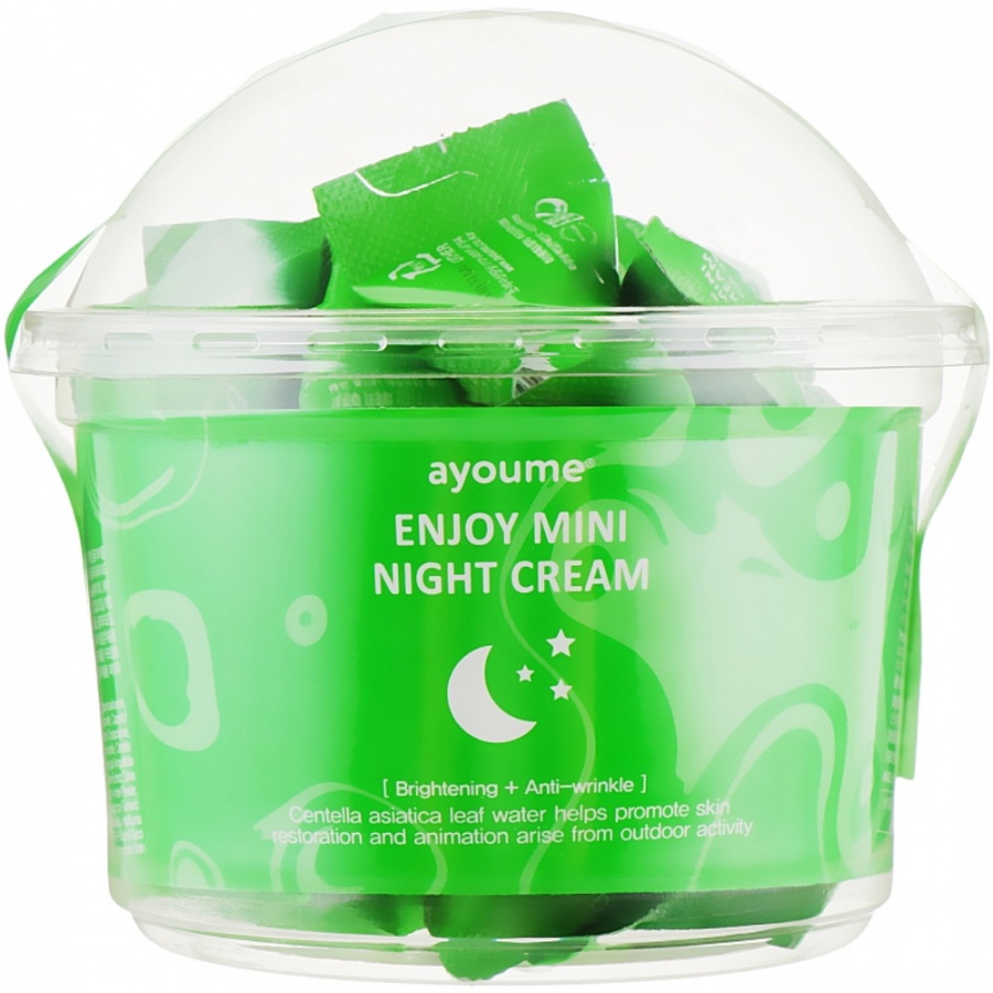 Крем для лица Enjoy Mini Night Cream, Ayoume (набор 30 шт.*3 г)