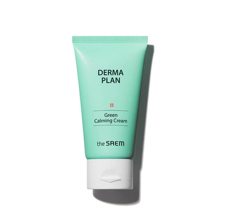 Крем для лица успокаивающий Derma Plan Green Calming Cream, THE SAEM, 70 мл