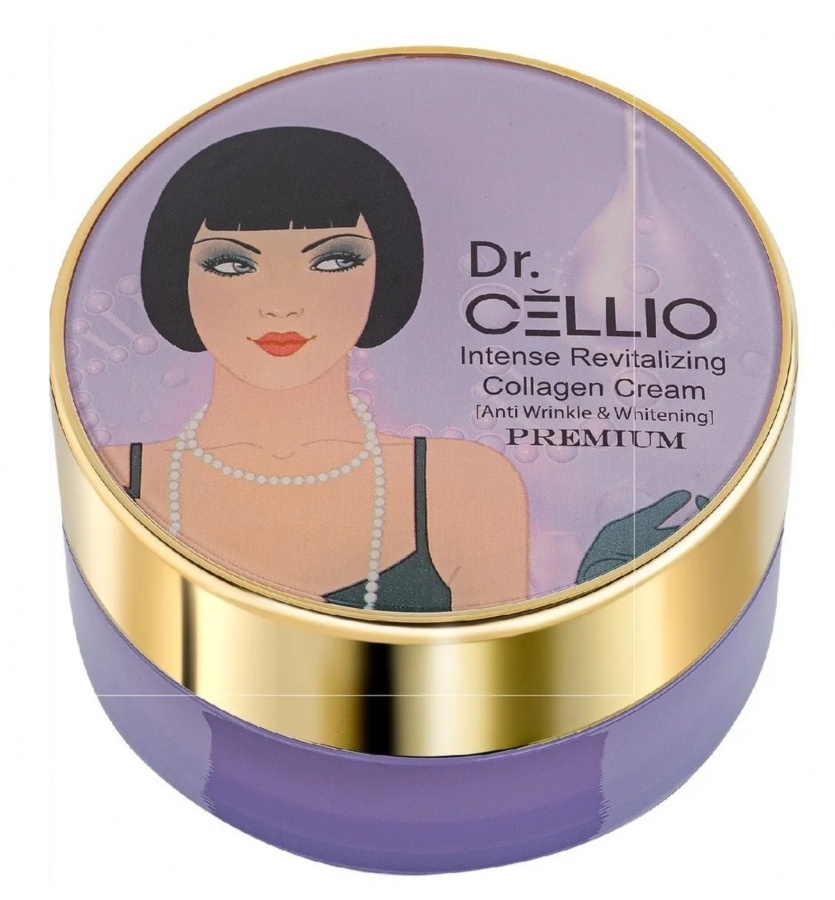 Крем для лица с гидролизованным коллагеном INTENSE REVITALIZING COLLAGEN CREAM, Dr. CELLIO, 100 г