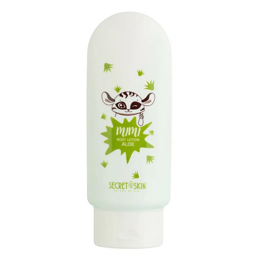 Лосьон для тела с экстрактом алоэ mimi body lotion Aloe, Secret Skin, 200 мл