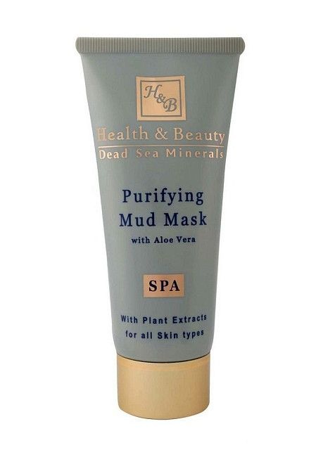 Маска очищающая грязевая с алоэ вера Purifying Mud Mask Enriched with Aloe Vera, Health and Beauty 100 мл