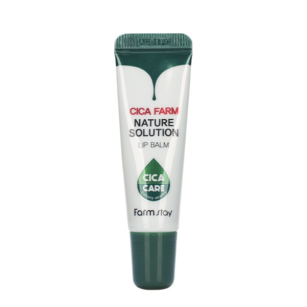 Бальзам для губ восстанавливающий с центеллой азиатской Cica Farm Nature Solution Lip Balm, FarmStay, 10 г