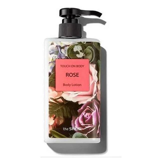 Лосьон Touch On Body Rose Body Lotion, THE SAEM, 300 мл