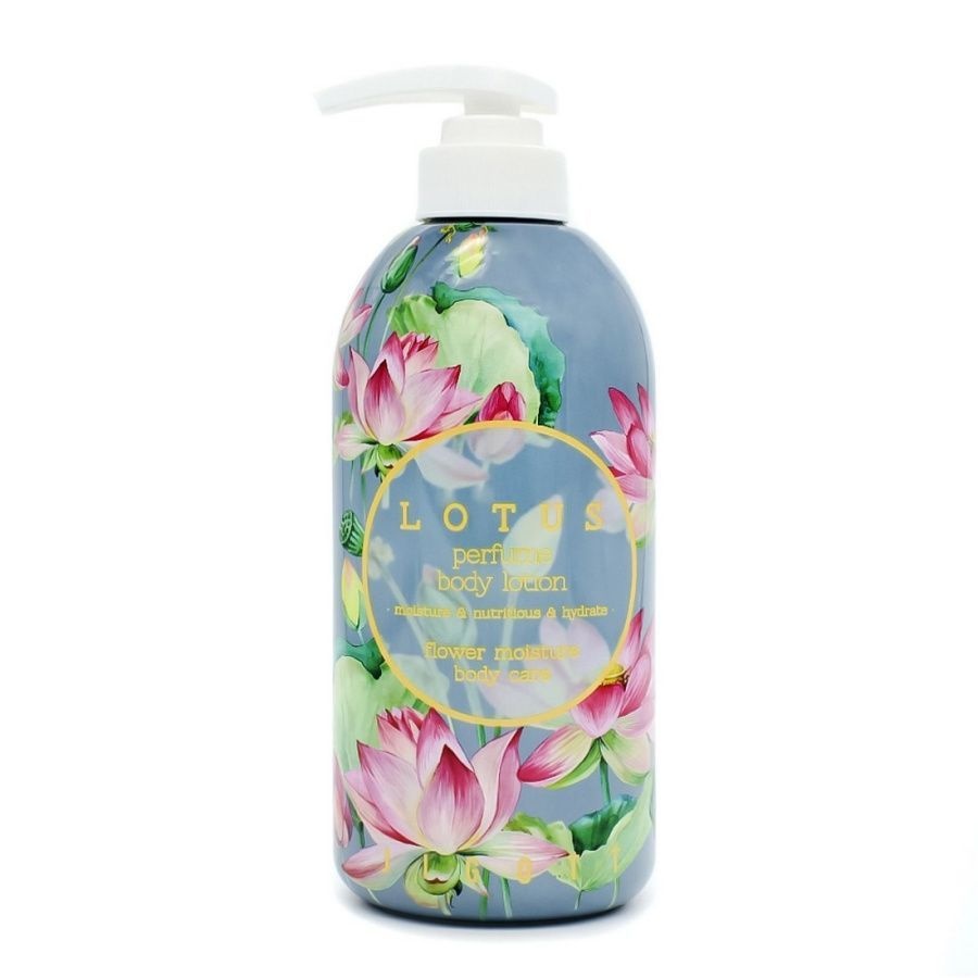  Парфюмированный лосьон для тела с экстрактом лотоса / Lotus Perfume Body Lotion, Jigott 500 мл