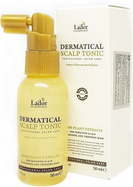 Тоник для кожи головы против выпадения волос Dermatical Scalp Tonic, Lador 50 мл