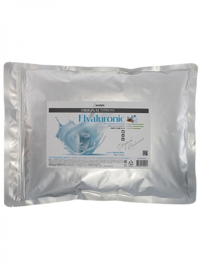 Альгинатная маска с гиалуроновой кислотой Hyaluronic Modeling Mask, Anskin 500 г