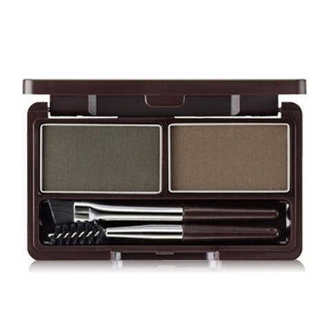 Тени Eco Soul Eyebrow Kit 02 Gray Brown, THE SAEM