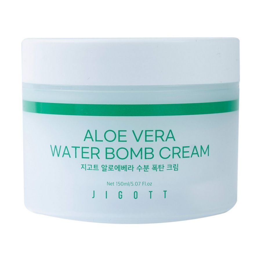 Jigott, Aloe Vera Water bomb Cream , 150 мл