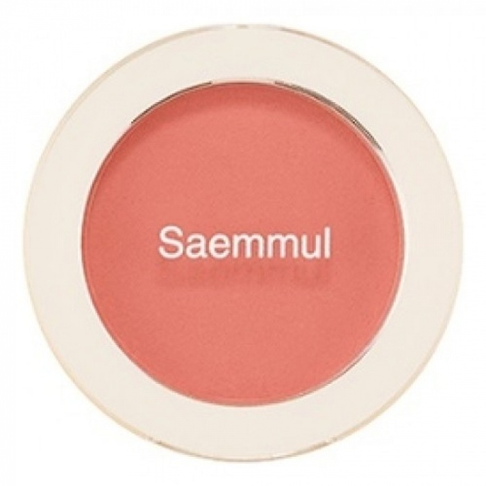 Румяна Saemmul Single Blusher CR03 Sunshine Coral, THE SAEM, 5 г