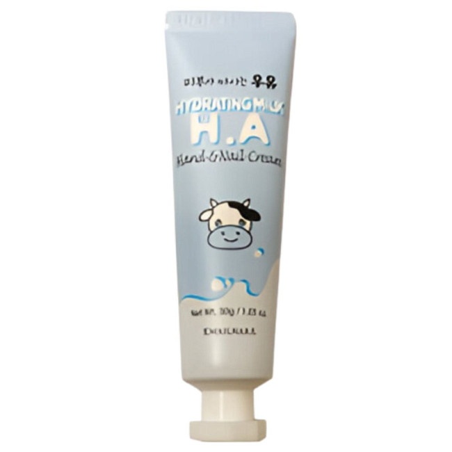 Крем для рук и ногтей Hydrating Milk H.A Hand & Nail Cream, Kwailnara, Welcos, 30 г