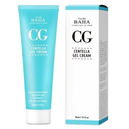 Крем-гель для лица восстанавливающий с 81% центеллы азиатской Centella Gel Cream, COS DE BAHA, 120 мл