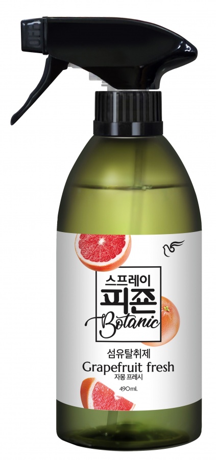 Кондиционер для белья (спрей с ароматом Спелый грейфрут), Botanic Grapefruit fresh, PIGEON, 490 мл 