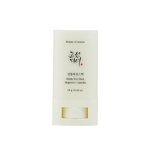 Бальзам-стик для лица матирующий солнцезащитный Matte Sun Stick : Mugwort + Camelia, BEAUTY OF JOSEON, 18 г