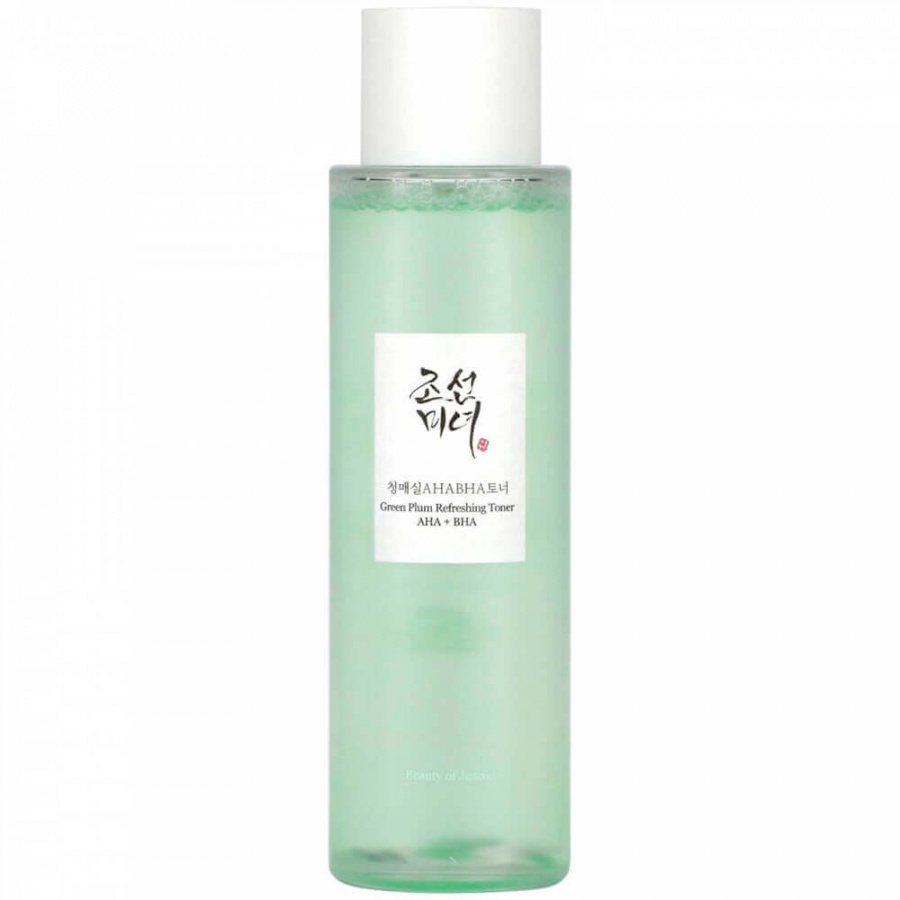 Тонер для лица освежающий с экстрактом зеленой сливы Green Plum Refreshing Toner : AHA + BHA, BEAUTY OF JOSEON, 150 мл