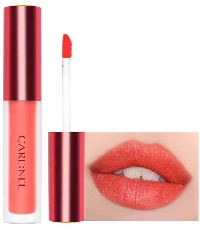 Тинт для губ Ruby airfit velvet tint 04 DRY PEACH, CARENEL, 4,5 г