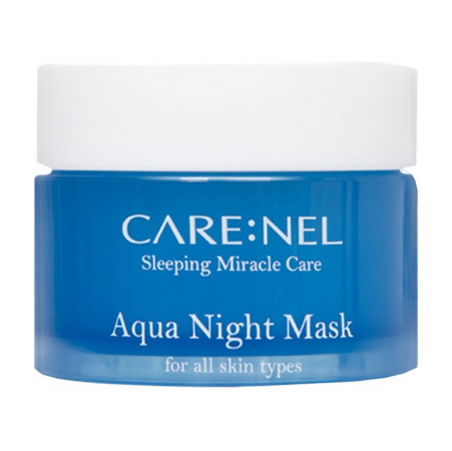 Маска для лица увлажняющая ночная, aqua night mask, CARENEL, 15 мл