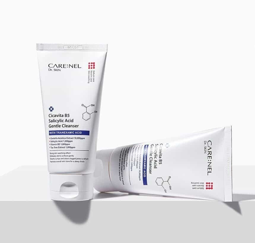 Пенка для лица с экстрактом центеллы азиатской и В5, Cicavita B5 Salicylic AcidGentle Cleanser, CARENEL, 150 мл