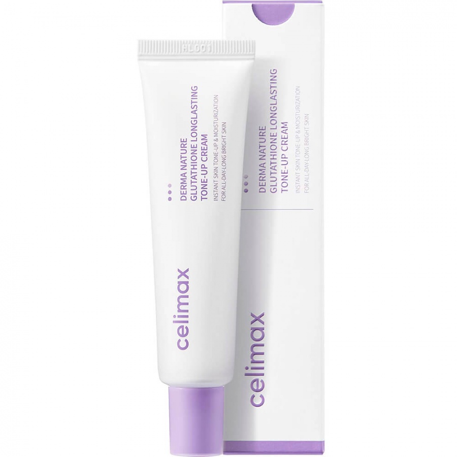 Крем для лица против пигментации с глутатионом, Derma Nature Glutathione Longlasting Tone-up Cream, celimax, 35 мл