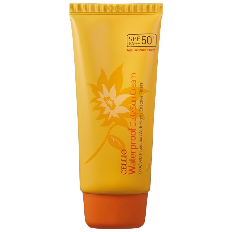 Крем для лица солнцезащитный с муцином улитки, SUN CREAM (SNAIL), DR.CELLIO, 70 г