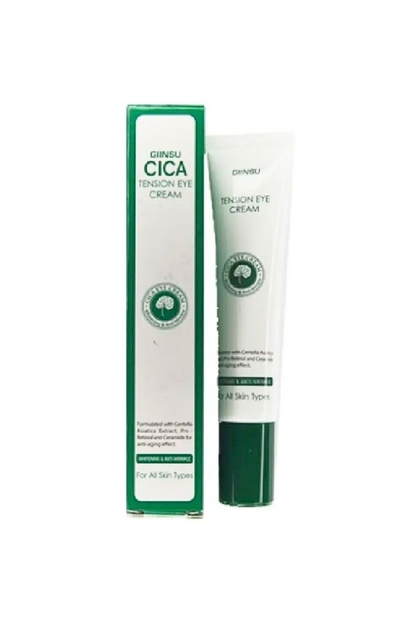 Крем для кожи вокруг глаз с центеллой азиатской, CICA TENSION EYE CREAM, GIINSU, 40 мл