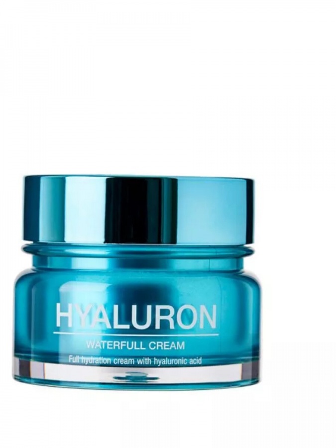 Крем для лица увлажняющий с гиалуроновой кислотой, VT HYALURON WATERFULL CREAM, GIINSU, 60 мл