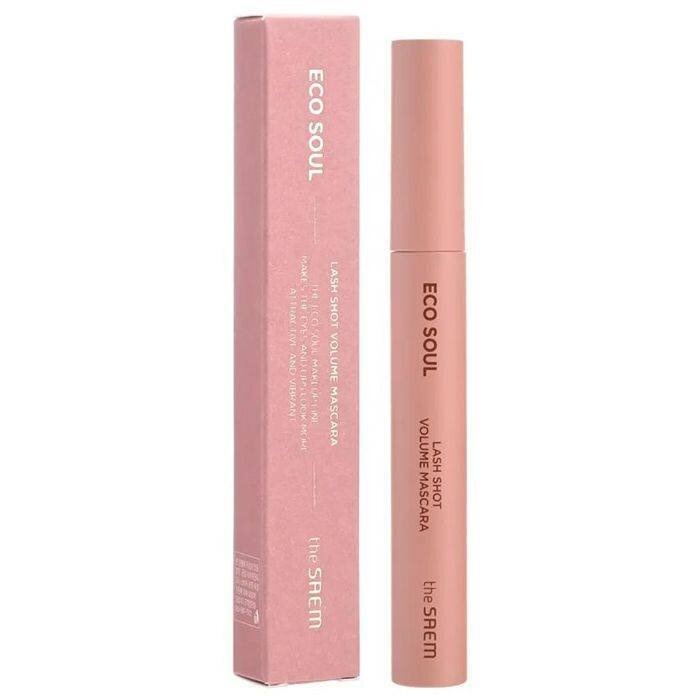 Тушь для ресниц с эффектом объема Eco Soul Lash shot Volume Mascara, THE SAEM, 7 г