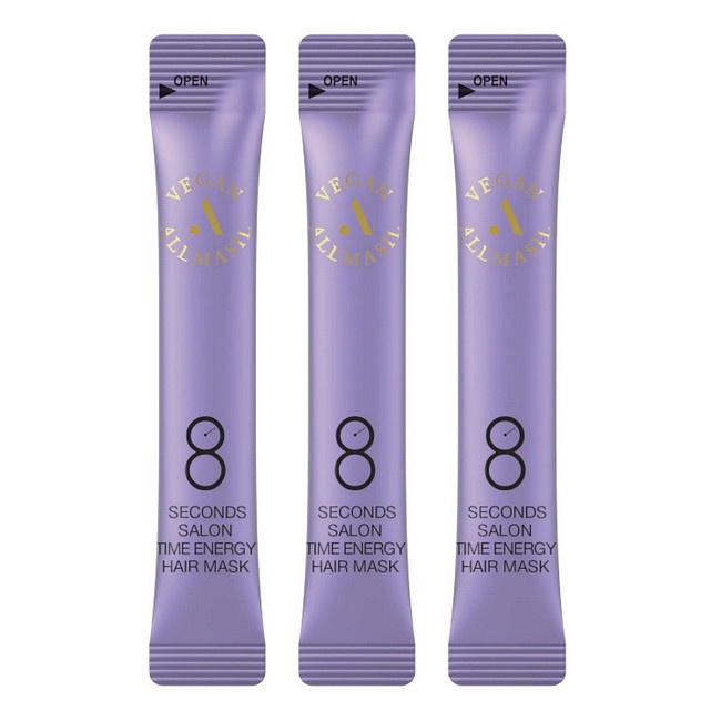 Маска для волос питательная, 8 Seconds Salon Time Energy Hair Mask STICK POUCH, ALLMASIL, 8 мл*20 шт.