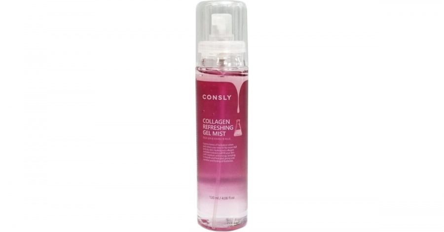 Гель-мист для лица с коллагеном освежающий Collagen Refreshing Gel Mist, CONSLY, 120 мл