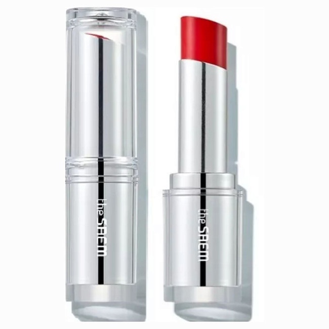 Помада-желе для губ Dewy Glow Jelly Lipstick RD01 Red Berry, THE SAEM, 3,5 г