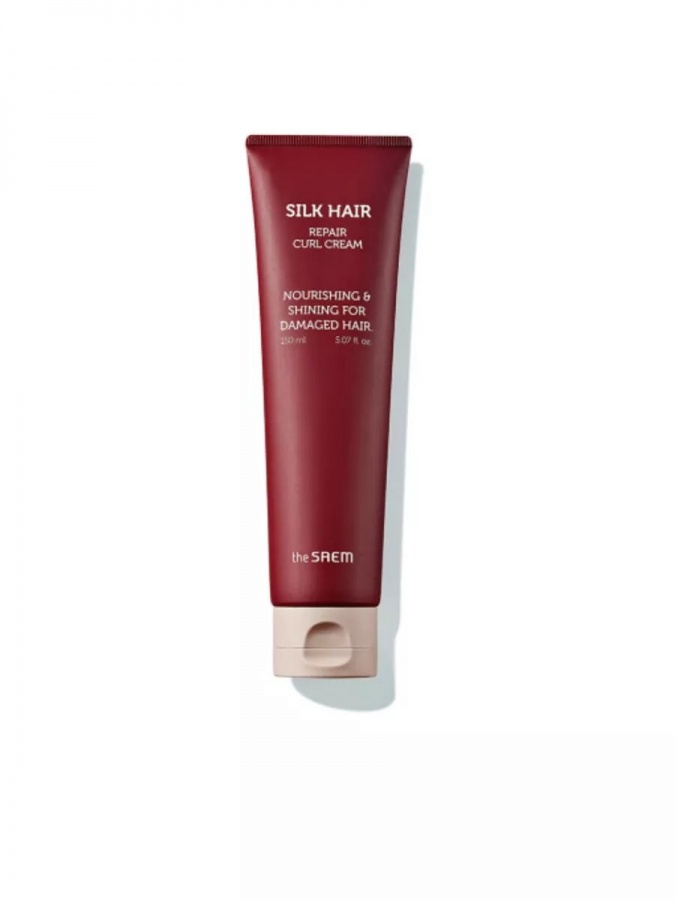 Крем-маска для волос вьющихся, Silk Hair Repair Curl Cream, THE SAEM, 100 мл