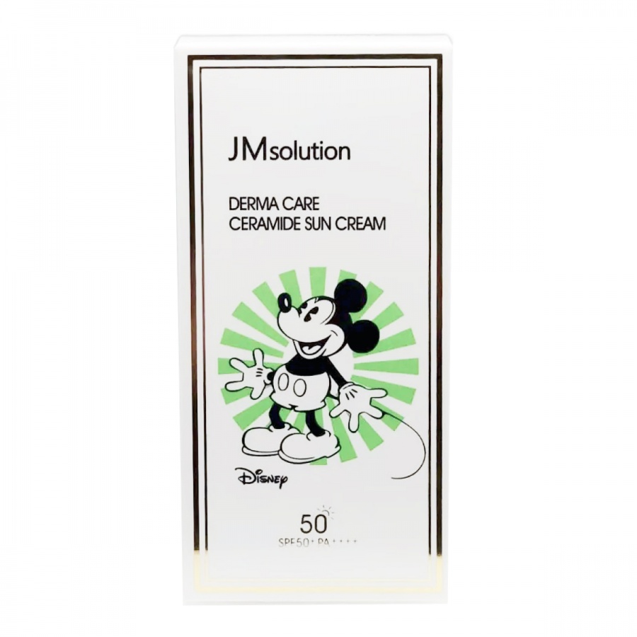 Солнцезащитный крем с церамидами, Derma Care Ceramide Sun Cream SPF50+/PA++++ Disney Mickey, Jmsolution, 50 мл