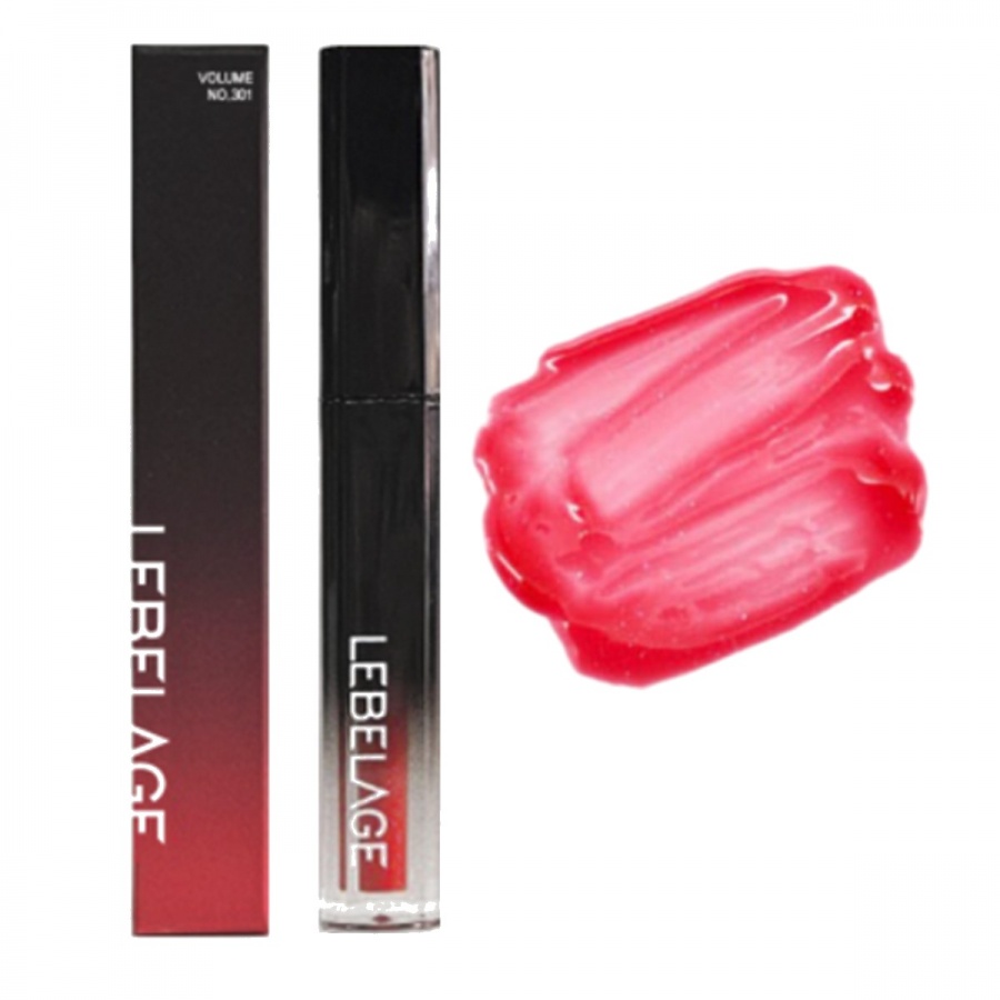 Блеск для губ, Deep Kiss Volume Lip Gloss 301, Lebelage, 1,4 г