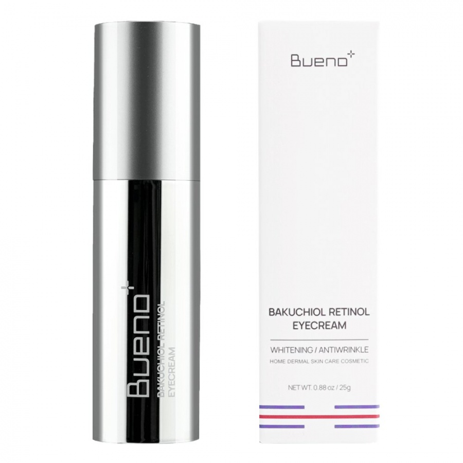 Крем для кожи вокруг глаз с бакучиолом и ретинолом, Bakuchiol Retinol Eye Cream, Bueno, 25 г