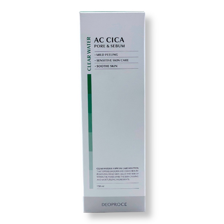 Пенка для лица очищающая для чувствительной кожи, AC CICA CALMING ACNE CLEANSING FOAM, DEOPROCE, 150 мл