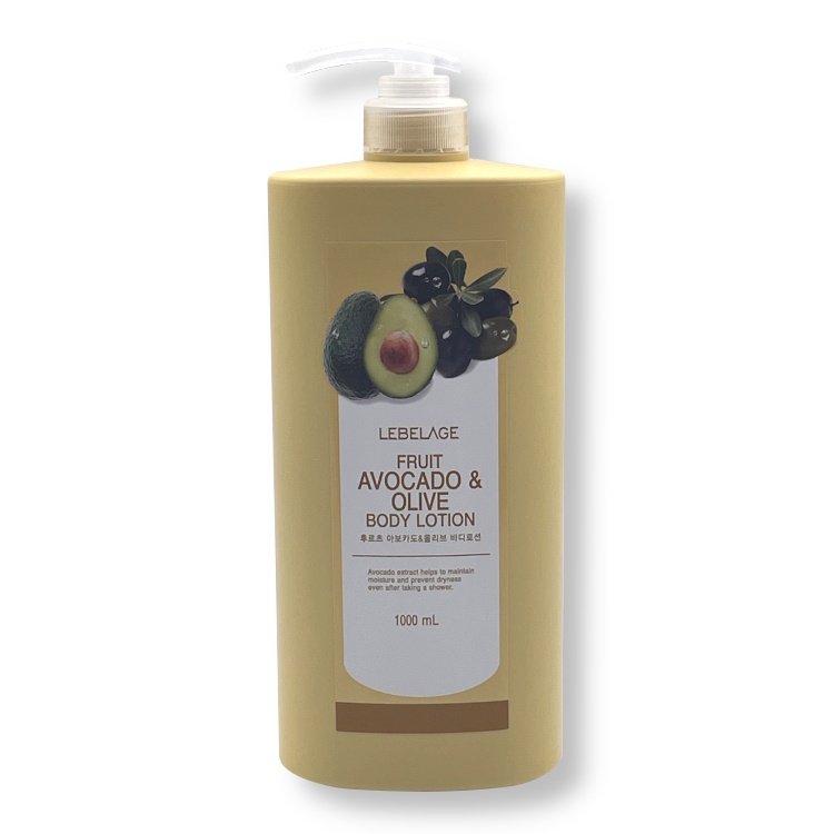 Лосьон  FRUIT AVOCADO & OLIVE BODY LOTION, LEBELAGE, 1000 мл