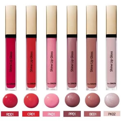 Блеск для губ Eco Soul Shine Lip Gloss CR01 Coral Nectar_N, THE SAEM, 3,4 мл