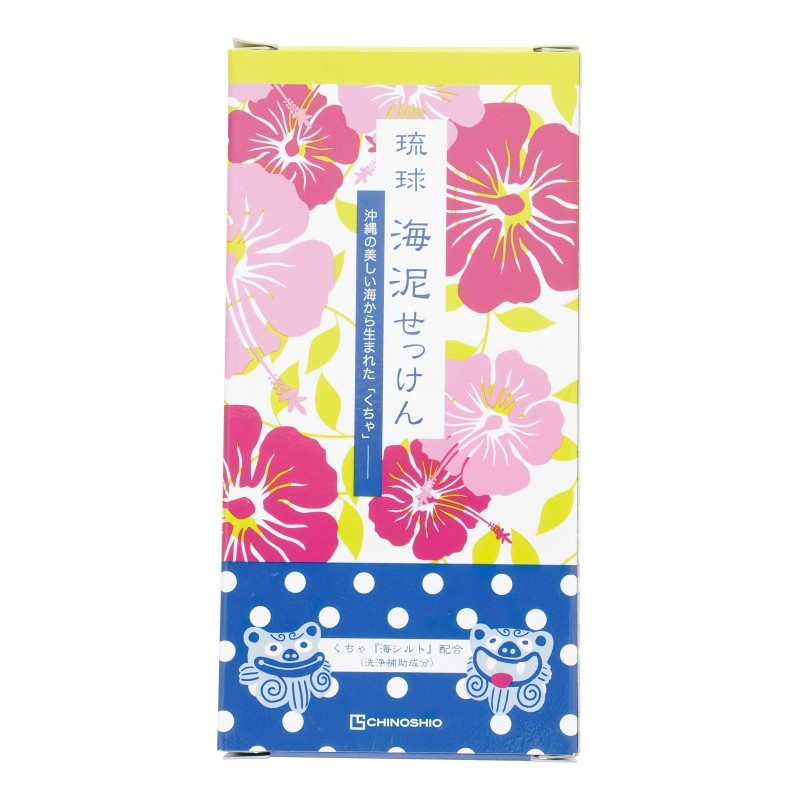 Мыло туалетное косметическое Морской ил, CHINOSHIO SOAP, 100 г*2 шт.